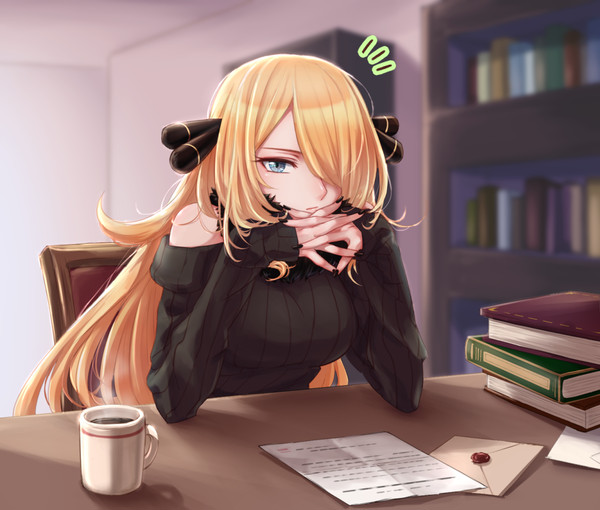 縦セーターなシロナさん