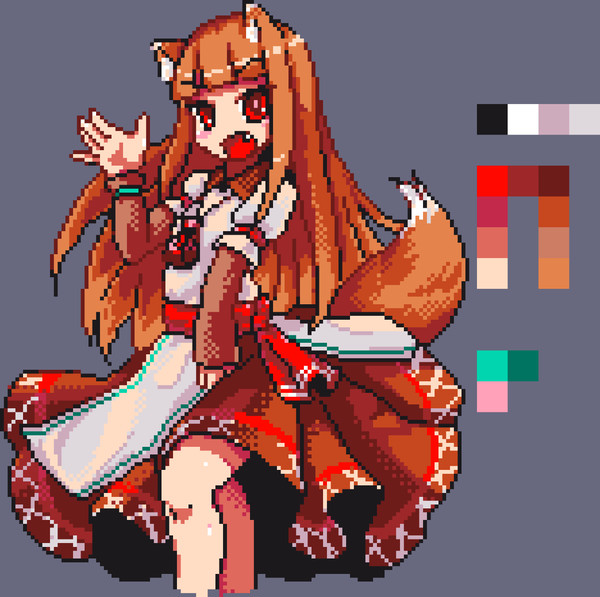 ホロのドット絵