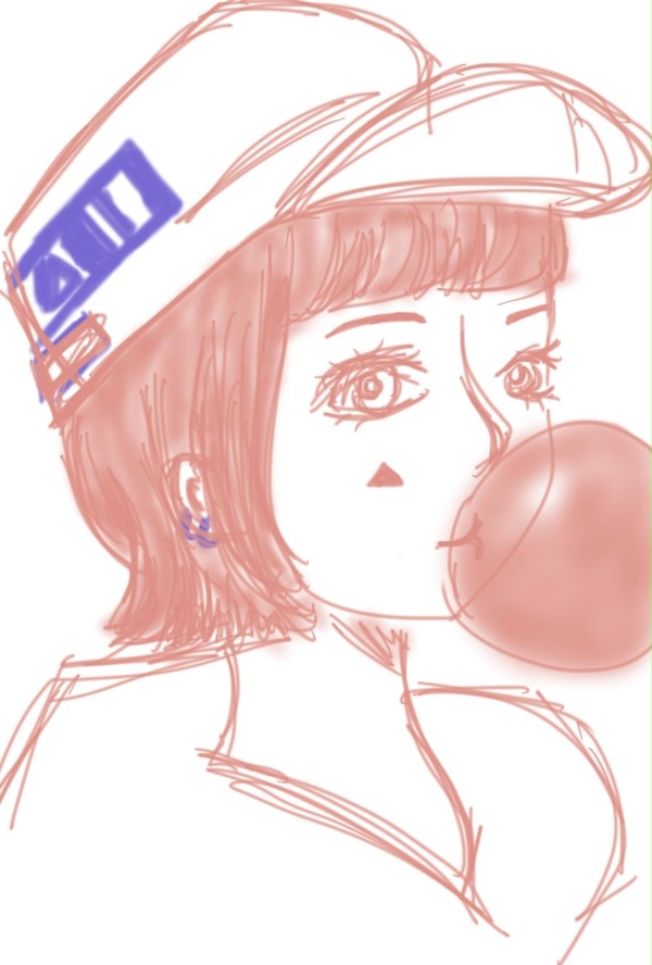 泡泡糖女孩