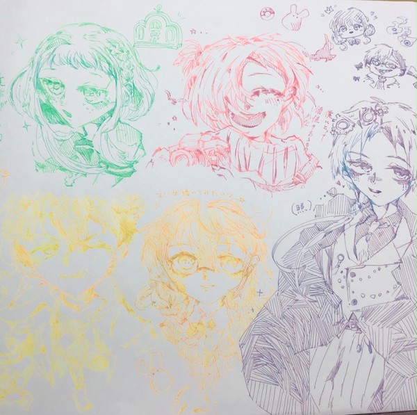 一発描きチャレンジ―地縛少年花子くん編―