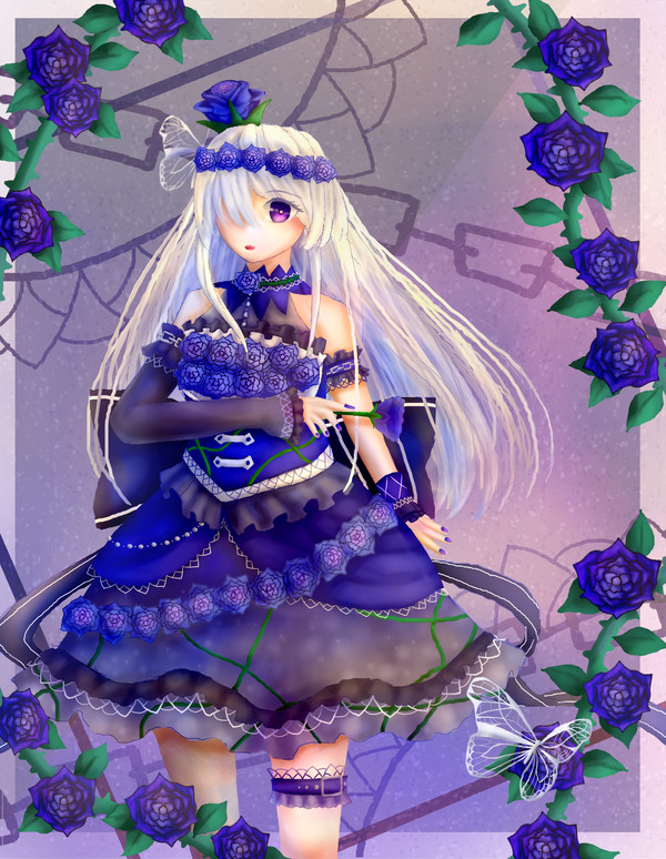 青薔薇少女