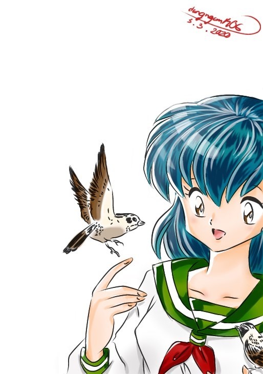 Kagome manga colored