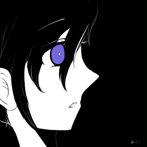 侧脸