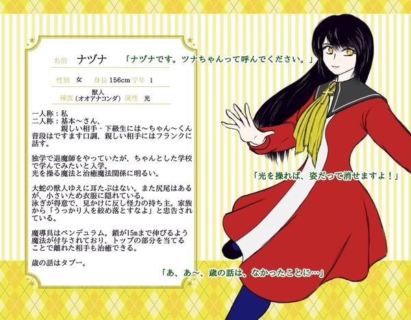 【ファン学2】ナヅナ【キャラシ】