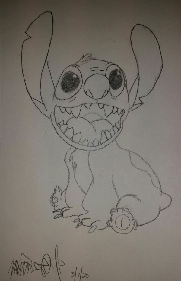 Stitch, happy to see you!