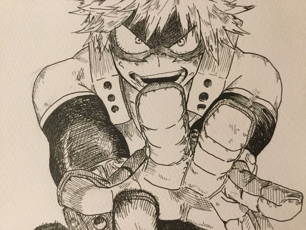 一発描き