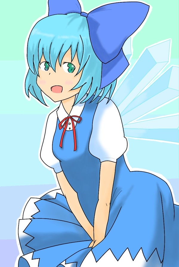 チルノで色塗り練習