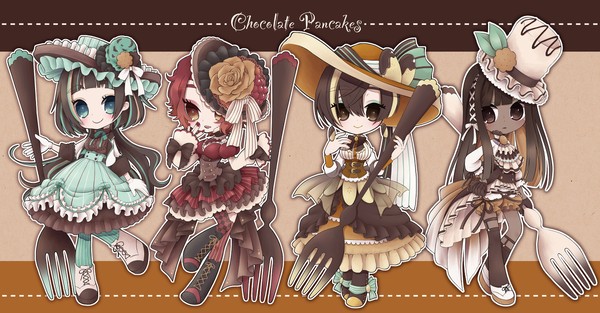 パンケーキ擬人化