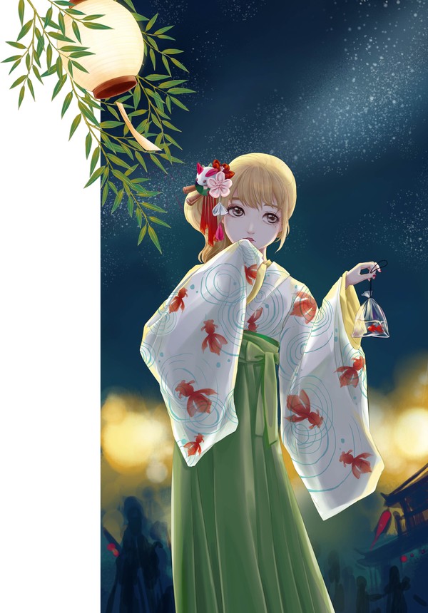 金鱼少女
