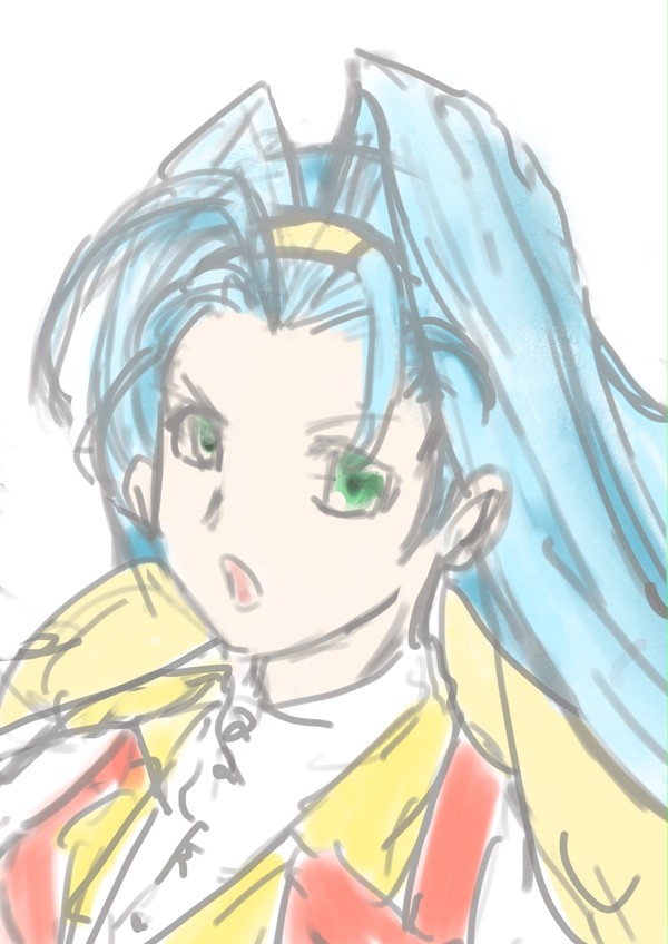 サイキックフォース　パティ　ラクガキ