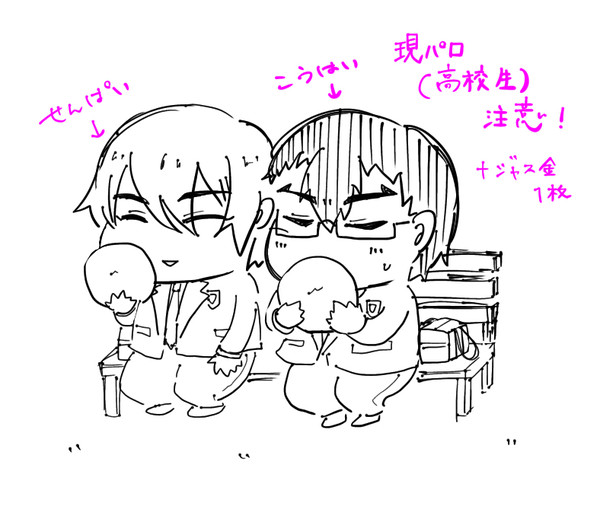 現パロひょうきん+α