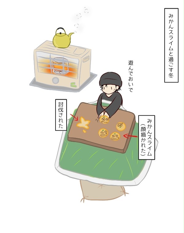 〖みかんスライムと過ごす冬〗