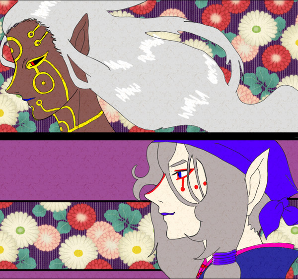 モノノ怪　薬売りさん初描き