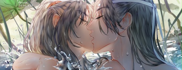 【忘羡】莲塘play？玩儿耍，接吻是拜把子的感情
