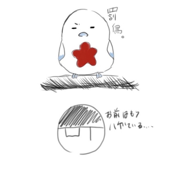 小鳥ちゃんとハゲ