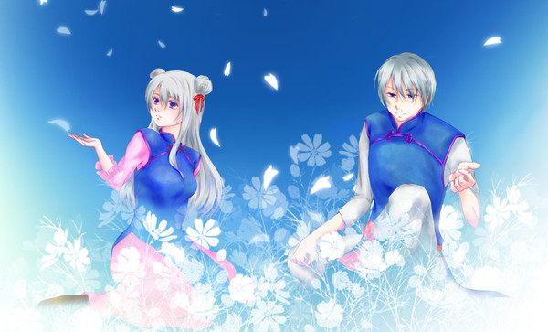 花の下にて