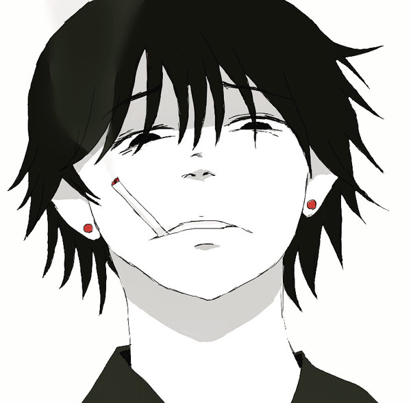ただただ目つきの悪い人