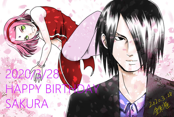 Happybirthday!!!サクラ💜