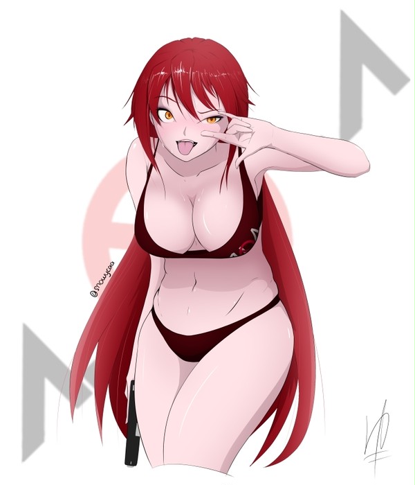 Zentreya in Bikini