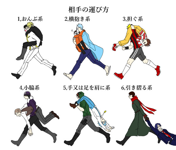 相手の運び方(トレス)