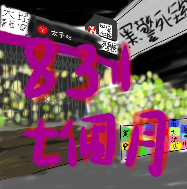 毋忘八三一 | 太子站 | 黑警無差別襲擊市民