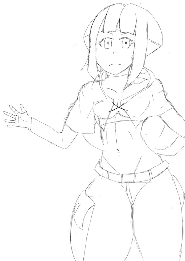 ナタネさんを描いたつもり