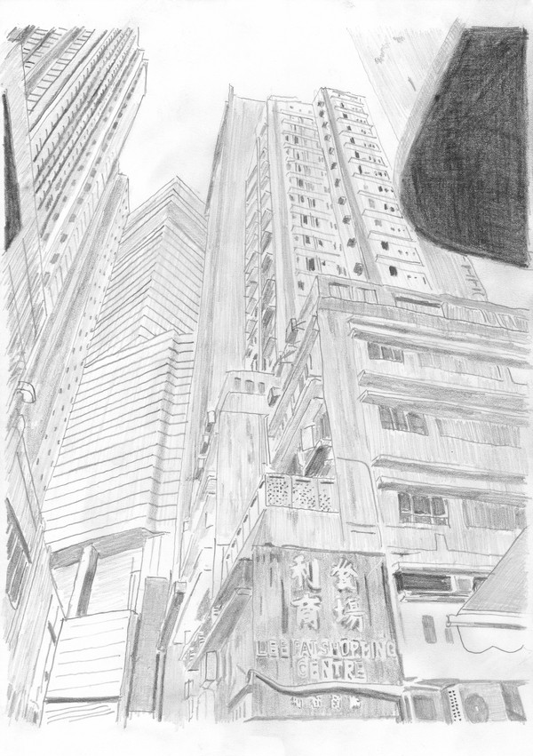 香港のどこかの風景01
