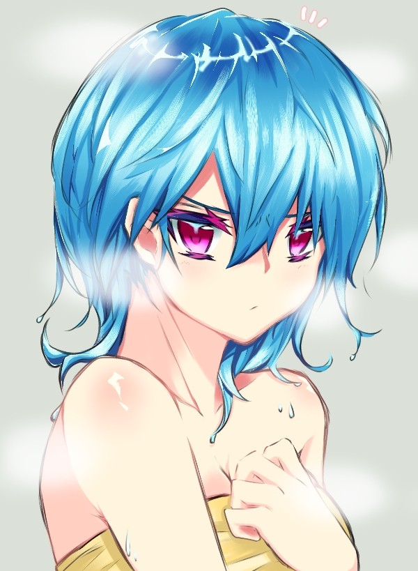 お風呂上がりの子