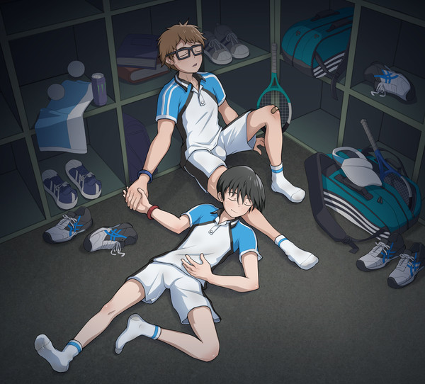 テニス試合後