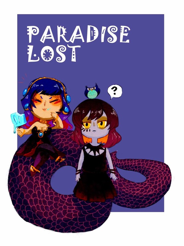 paradise lost 插畫