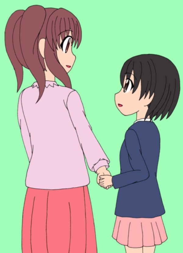 小説『ちえりとちえのわ』表紙絵