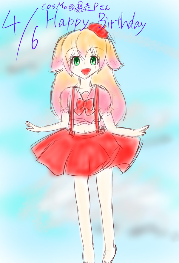 cosMo@暴走PさんHappy  Birthday2020