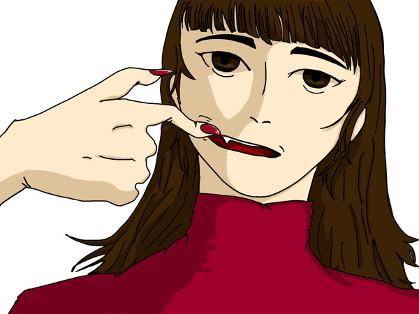 ビニールの女