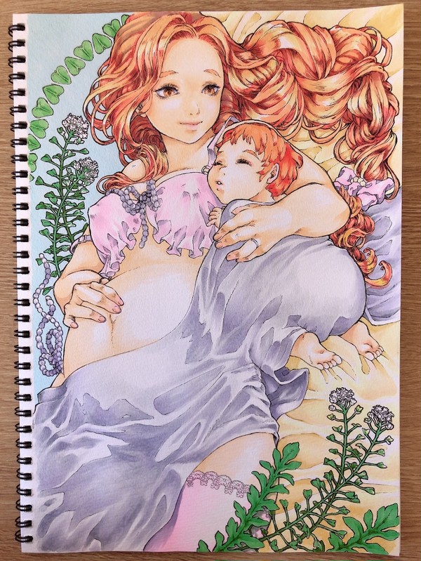 妊婦と愛子