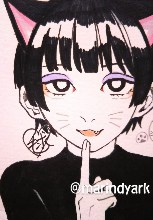 ビンタくんとジャックくん擬人化したよ