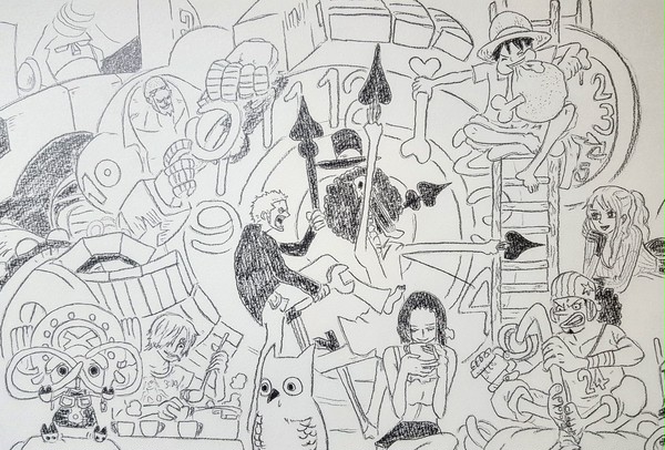 ワンピース扉絵シリーズ