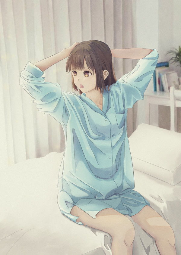 寝起き