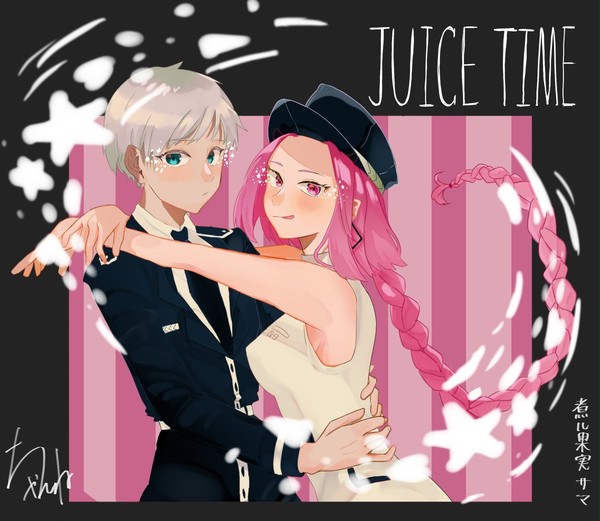 第二回煮ル果実JUICETIME応募イラスト