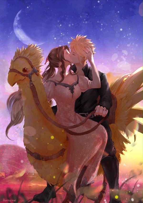 FF7R 発売イラスト