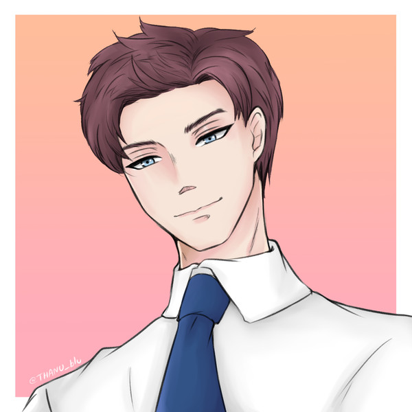 男の子とピンク