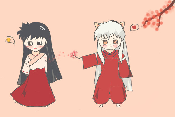 赤い花