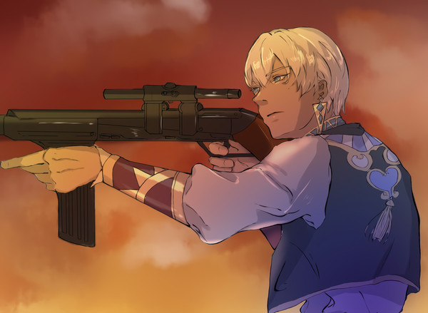 例のアーク戦シーン