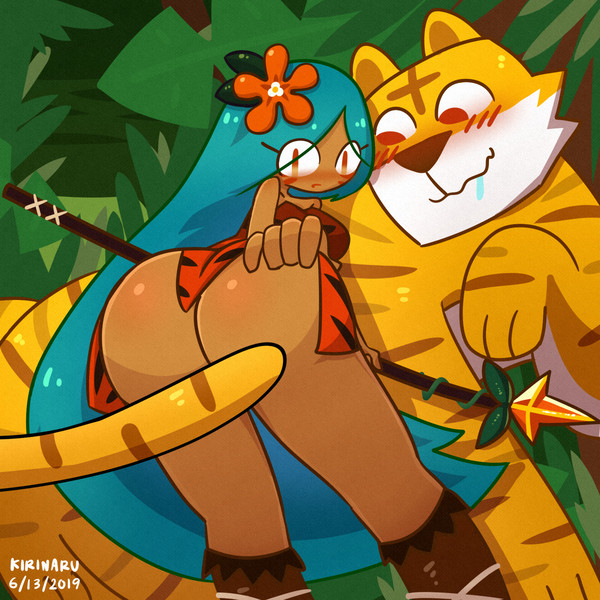 THICC Tiger Lily Cookie