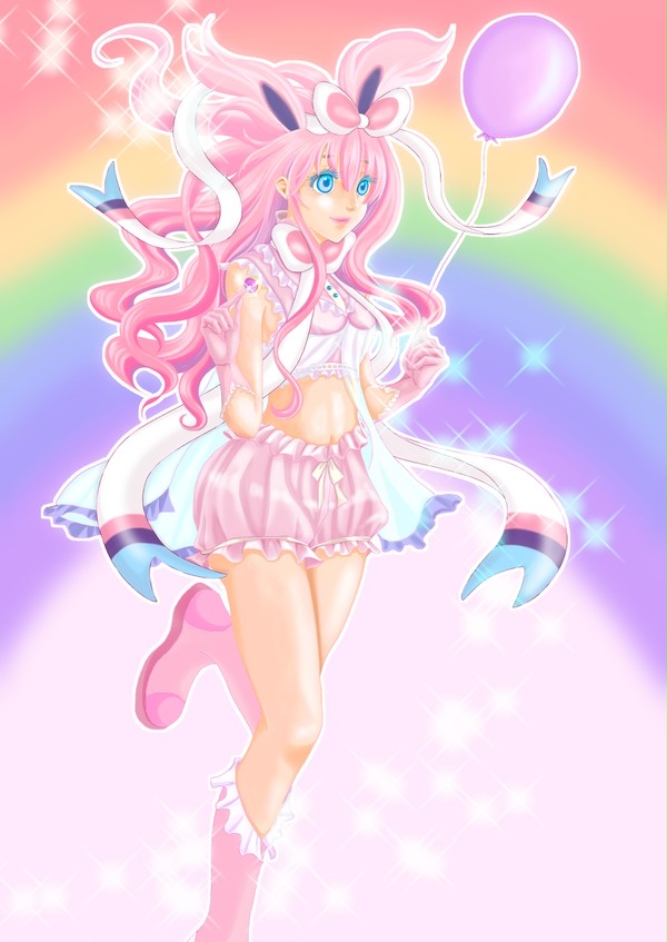 ニンフィア擬人化