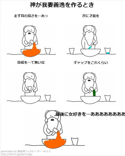 神が推しを作るとき