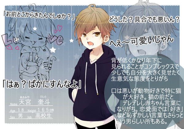 【硝子靴】天宮　奎斗【灰かぶり】