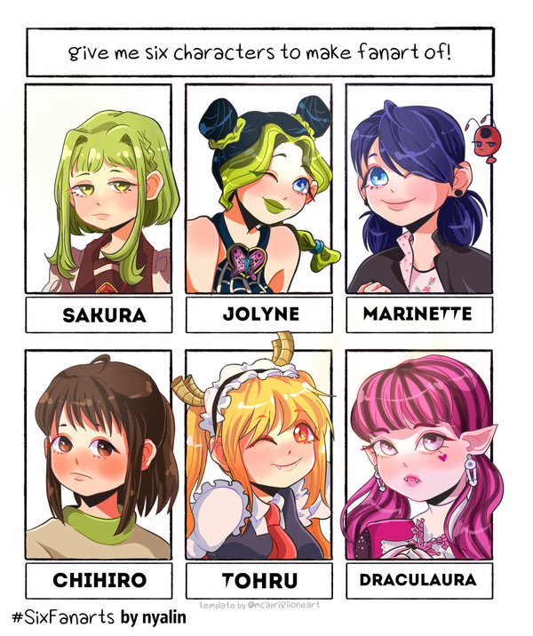 SixFanarts gurls