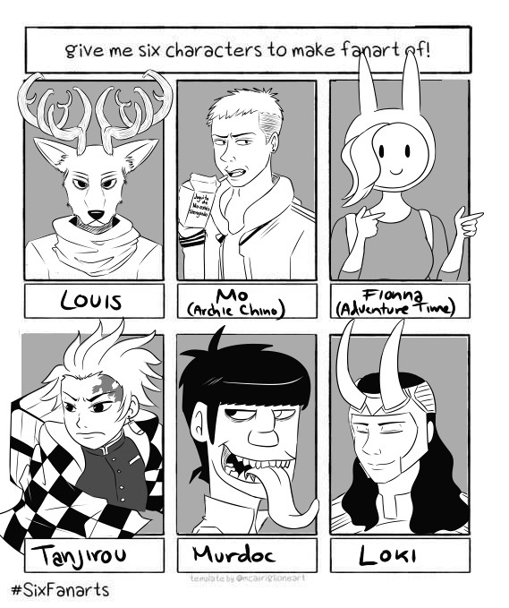 6 Fanarts (1/2)