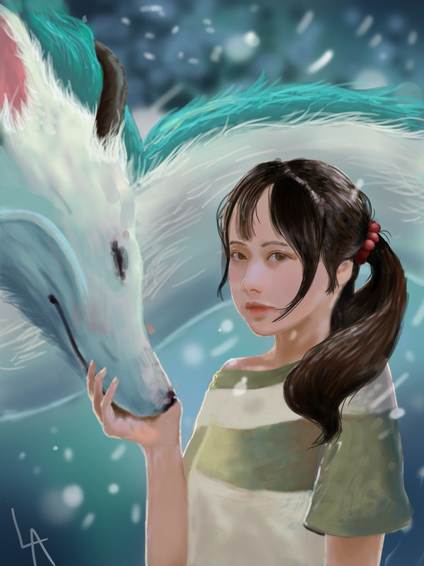 Hichiro x Haku - Spirited Away