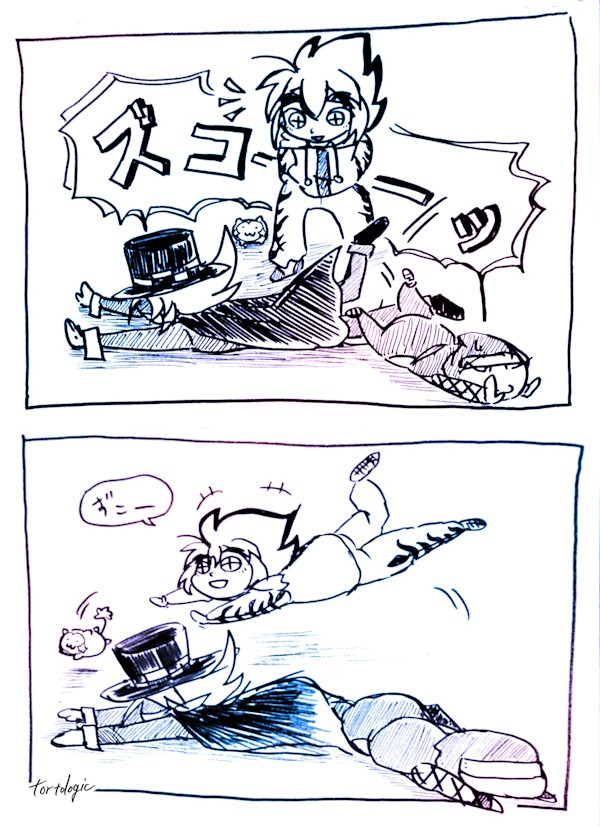 【怪ジョ】2・4・5コマまんが